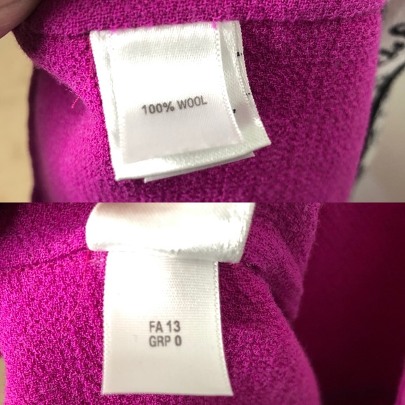 St. John Side Ruffle Sleeveless Knit Dress - Picture 7 of 8